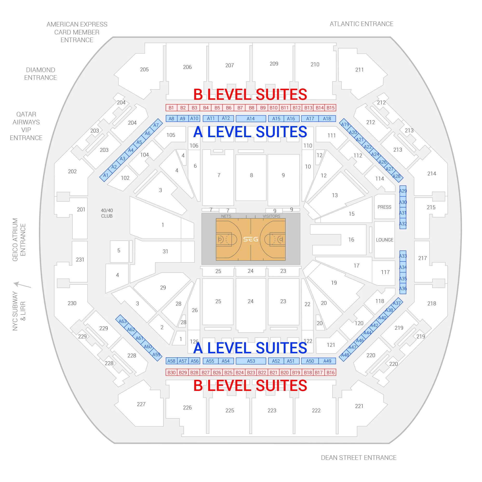 Brooklyn Nets Suites. Barclays Center Suite Guide